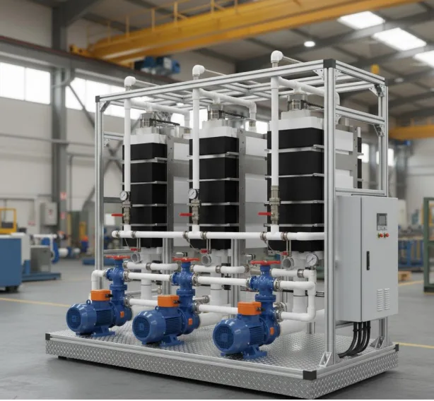 Hydrovolta SonixED Skid V7A system